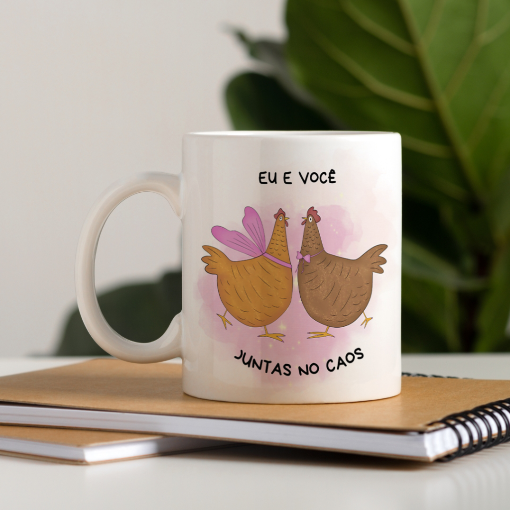 Caneca - Eu e Você juntas no Caos