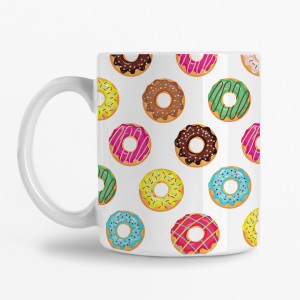 Caneca - Donuts Coloridos