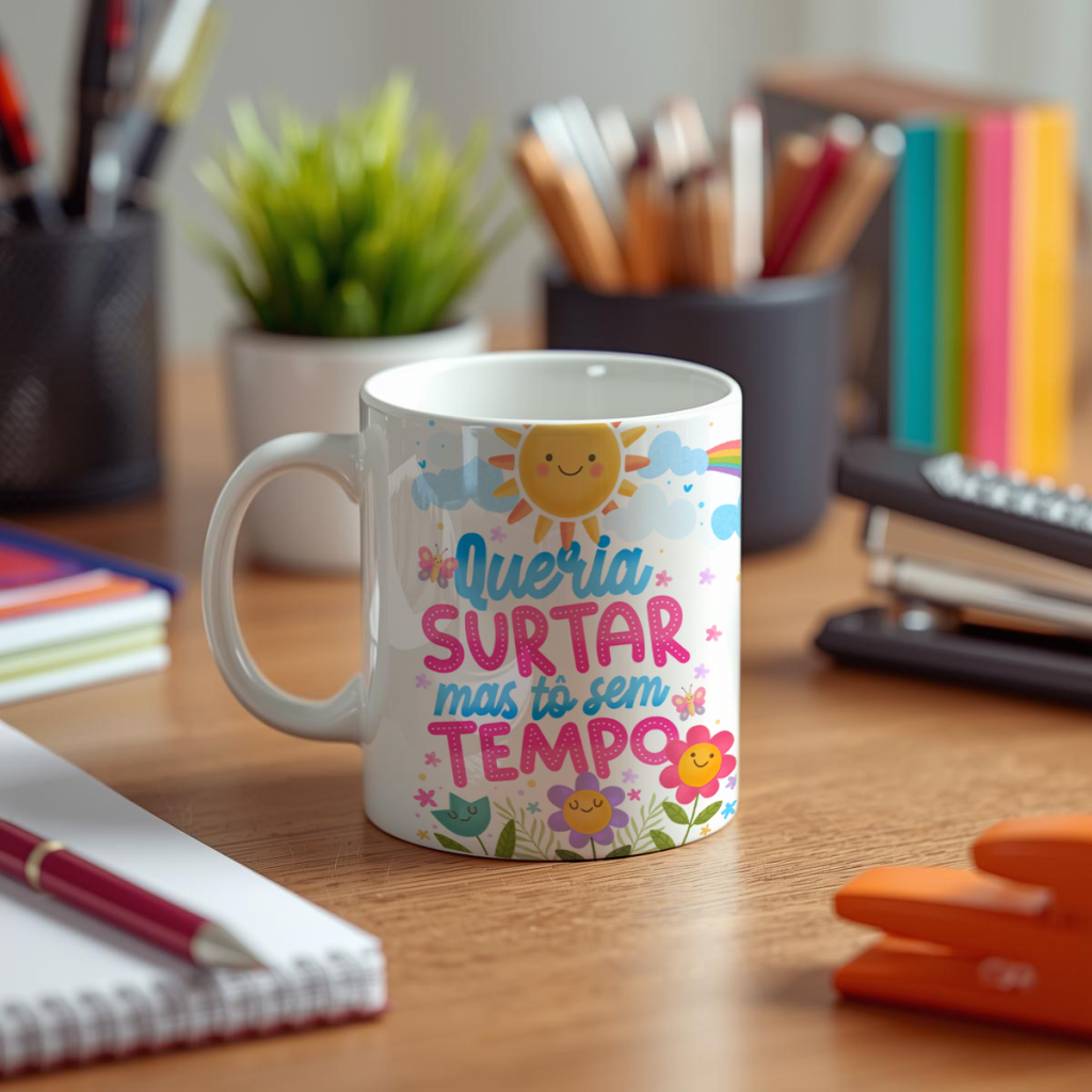 Caneca - Queria surtar mas tô sem Tempo