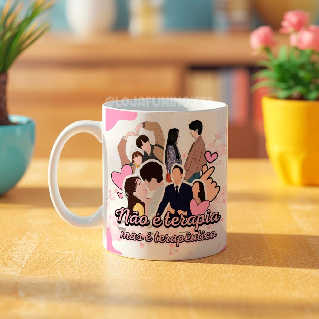 Caneca - Não é terapia Mas é terapêutico