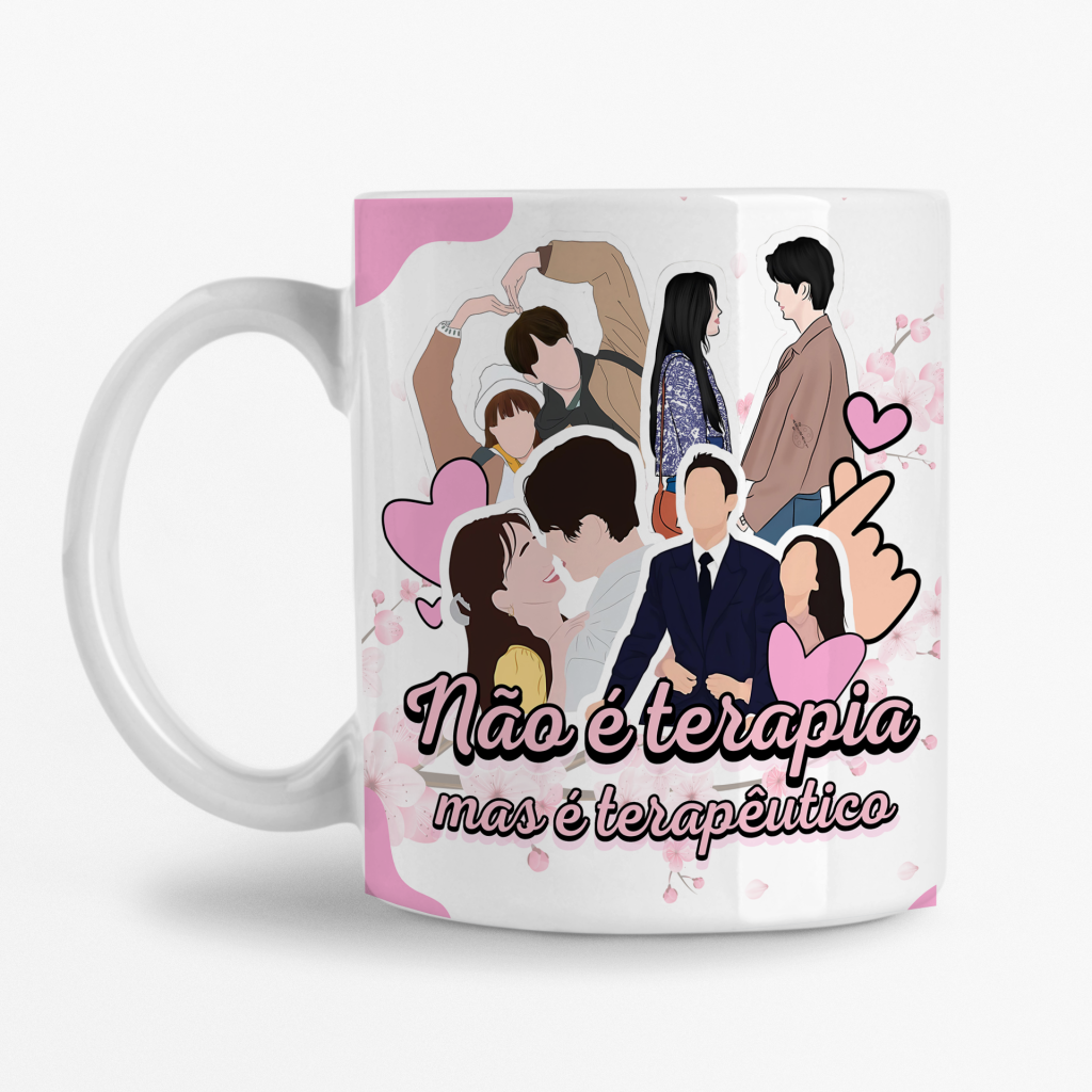 Caneca - Não é terapia Mas é terapêutico