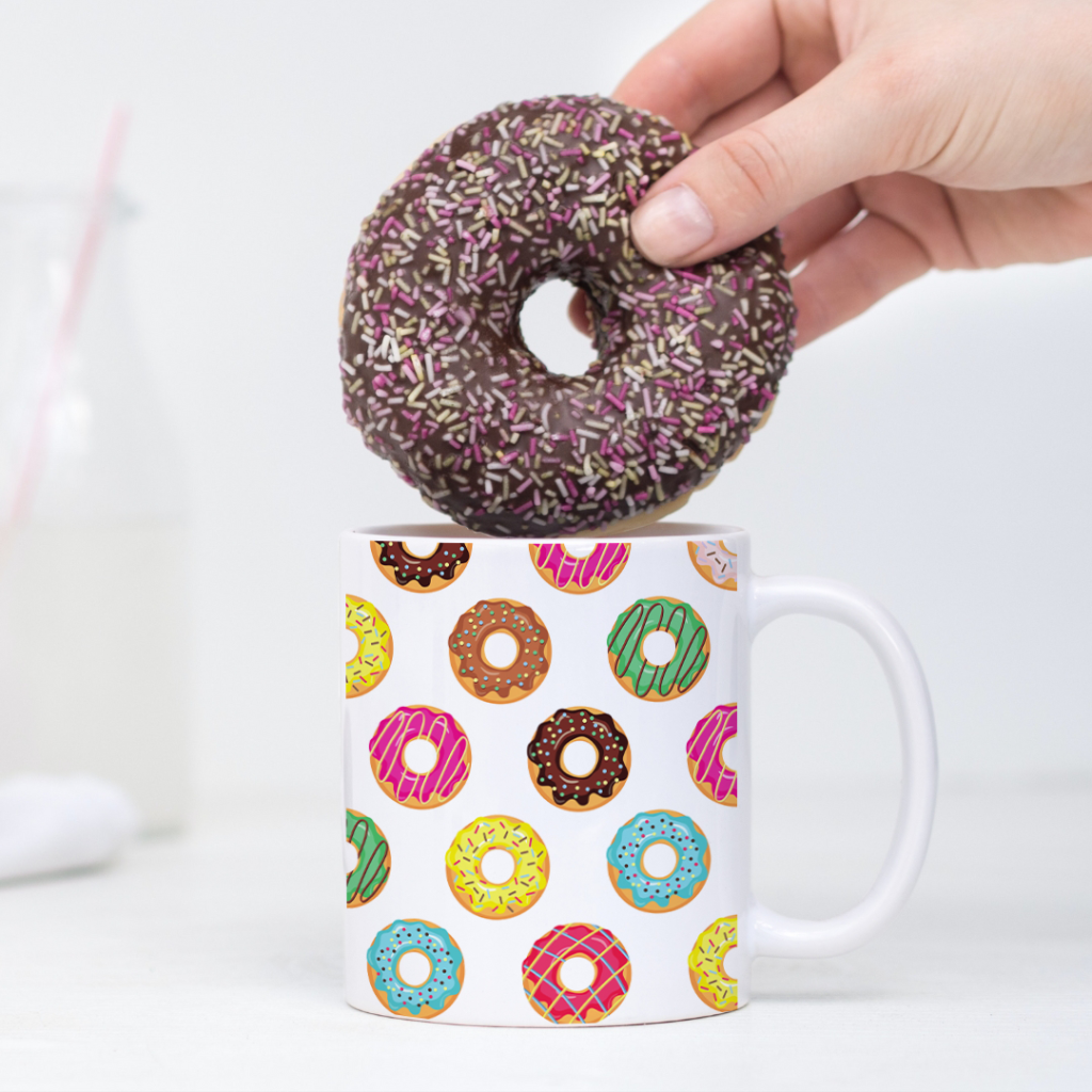 Caneca - Donuts Coloridos