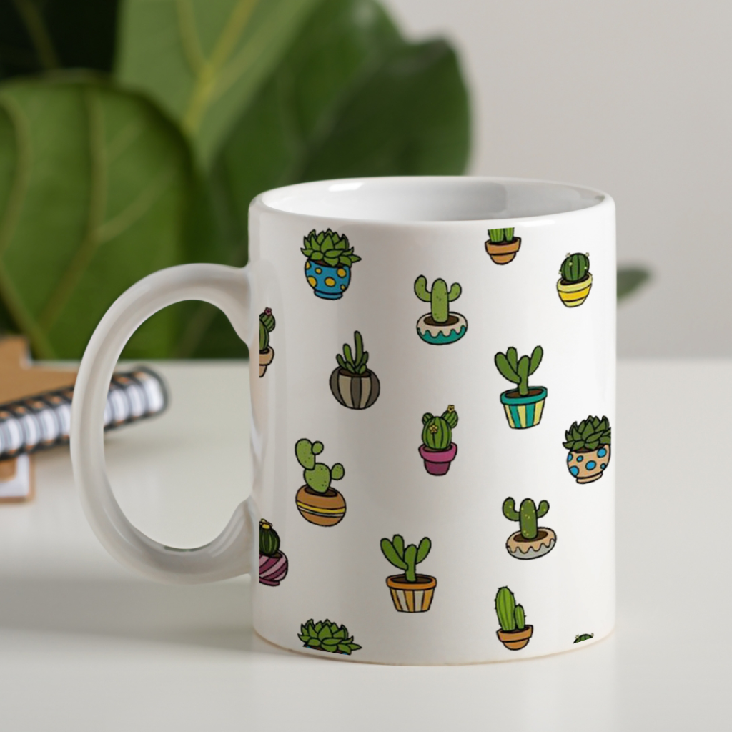 Caneca - Cactos