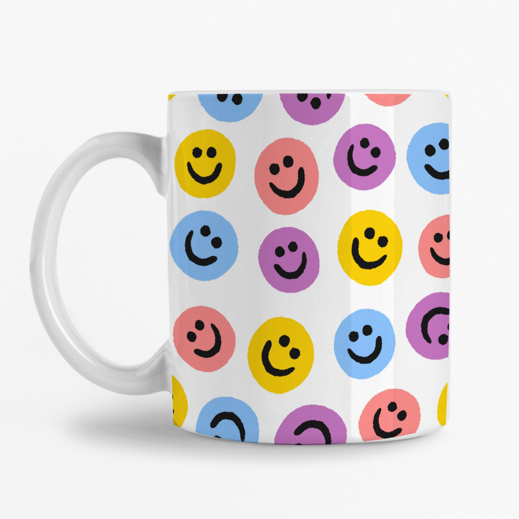 Caneca - Smiles Coloridos
