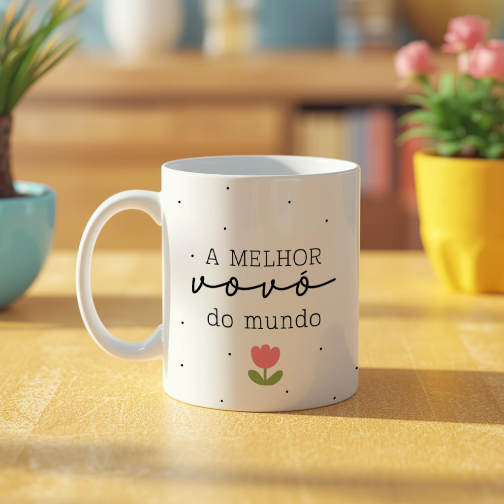 Caneca - A melhor Vovó do mundo