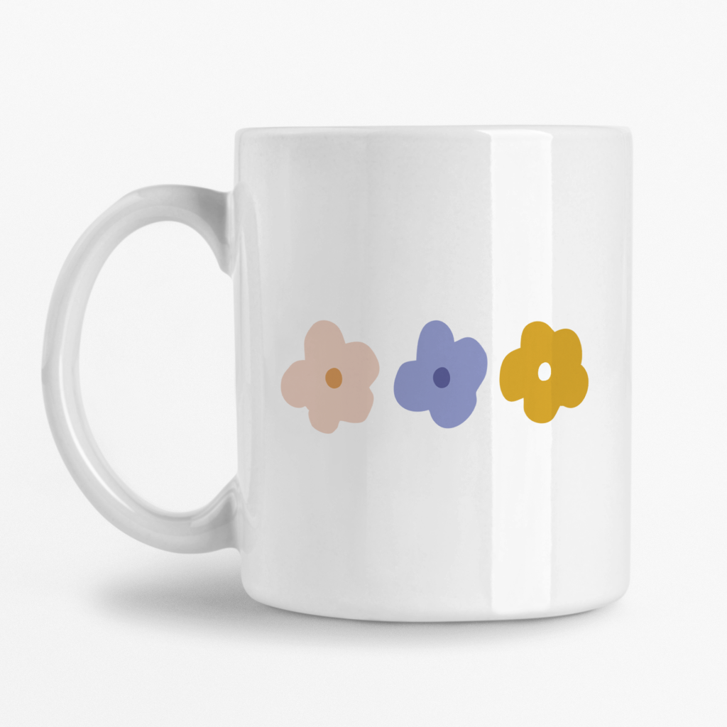 Caneca - Trio Florzinhas