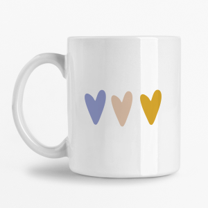 Caneca - Trio Corações