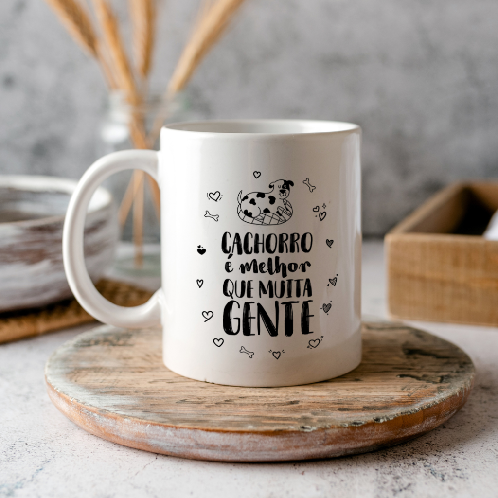Caneca - Cachorro é melhor que muita gente