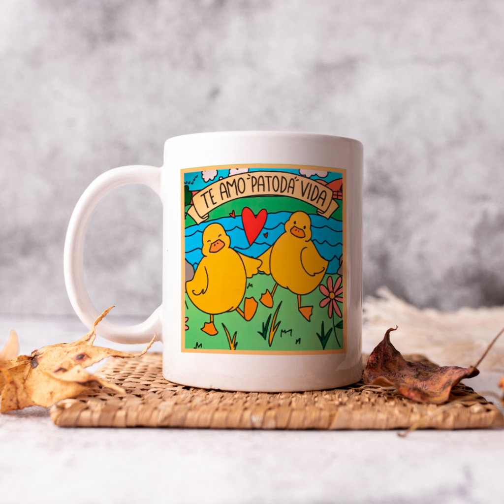 Caneca - Te amo Patoda Vida