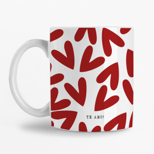 Caneca - Te Amo (Corações)
