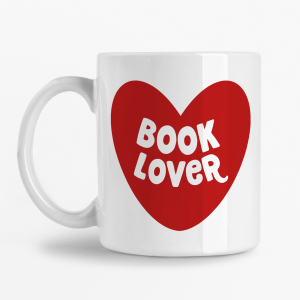 Caneca - Book Lover (Coração)