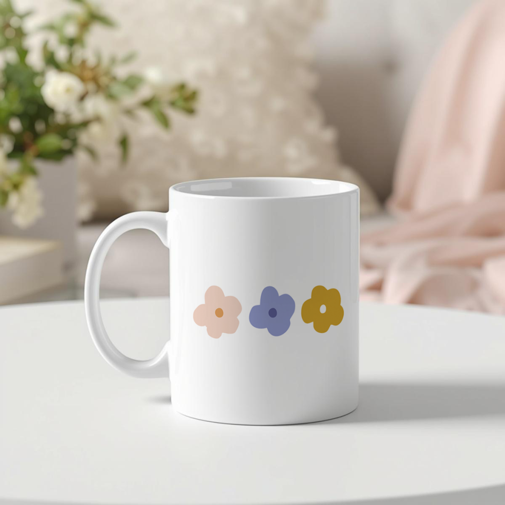 Caneca - Trio Florzinhas