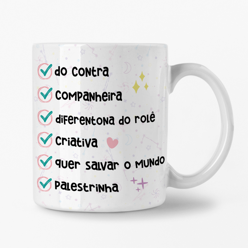 Caneca - Ela é Aquariana