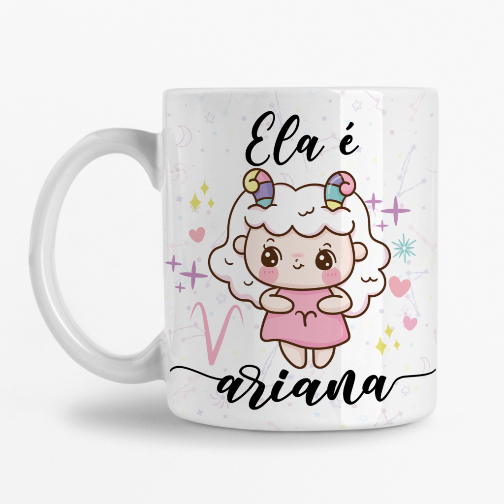 Caneca - Ela é Ariana