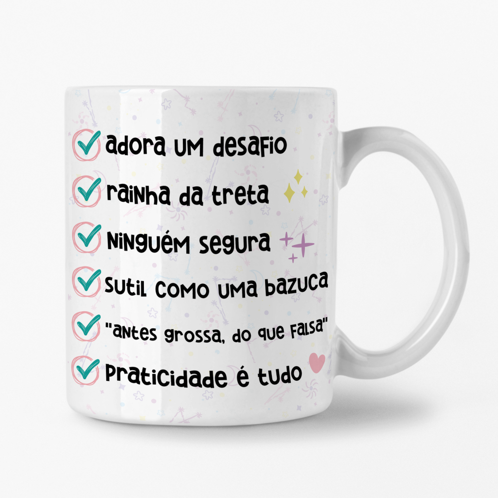 Caneca - Ela é Ariana