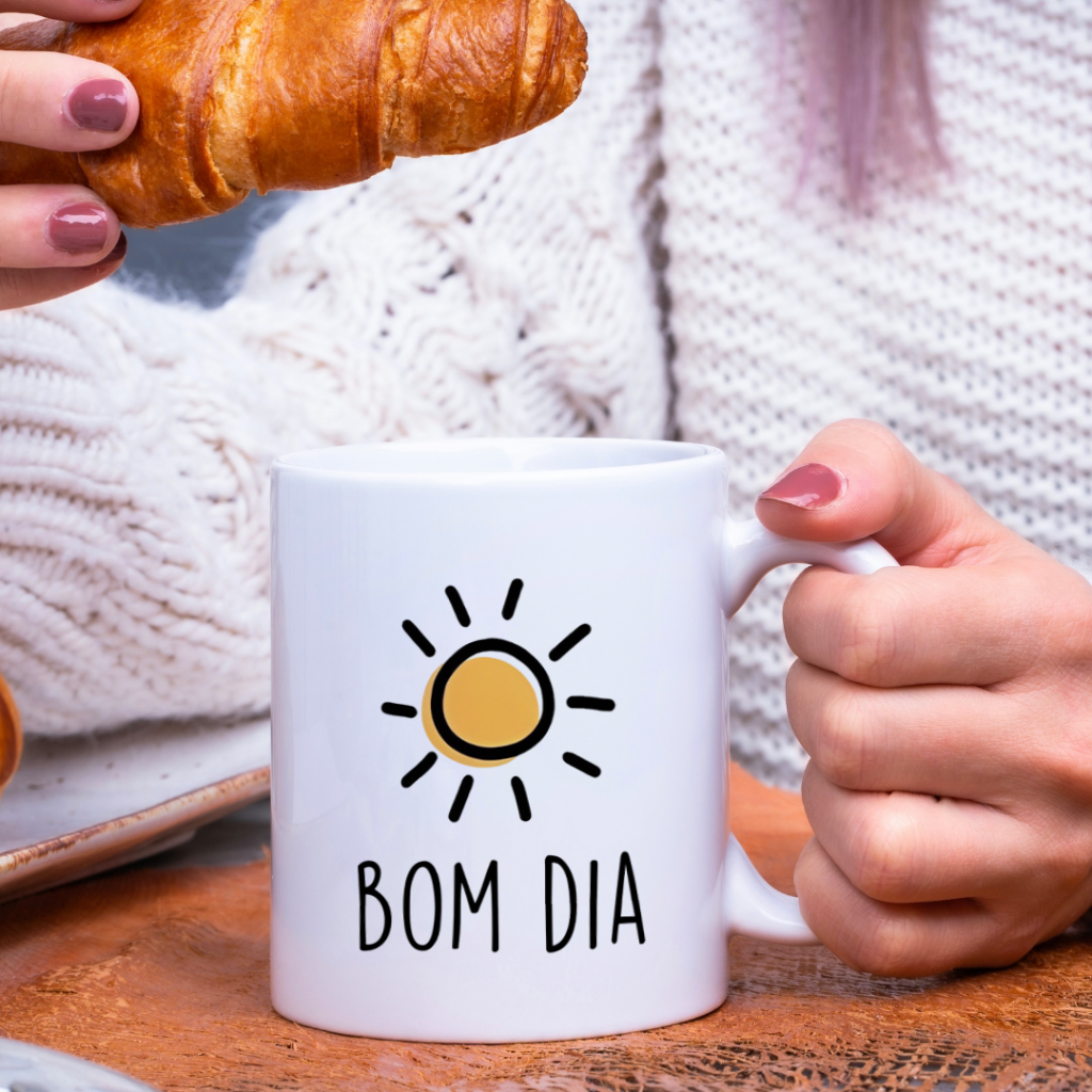 Caneca - Bom dia (sol)