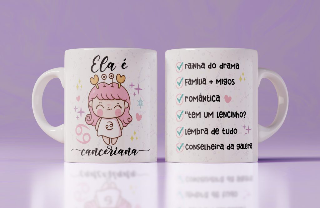Caneca - Ela é Canceriana