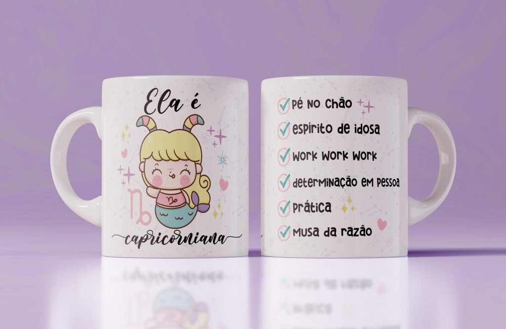 Caneca - Ela é Capricorniana