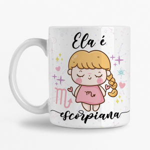 Caneca - Ela é Escorpiana