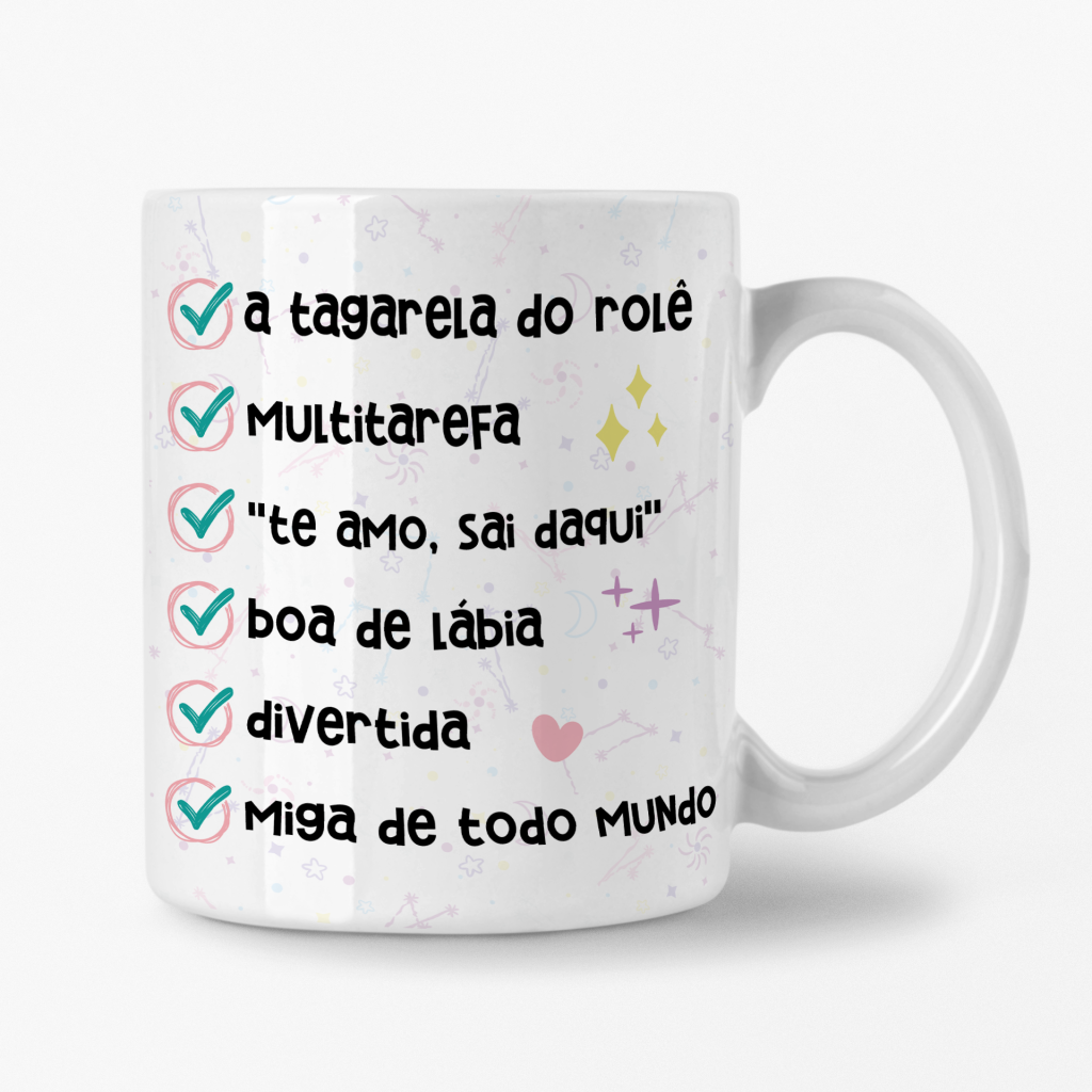 Caneca - Ela é Geminiana