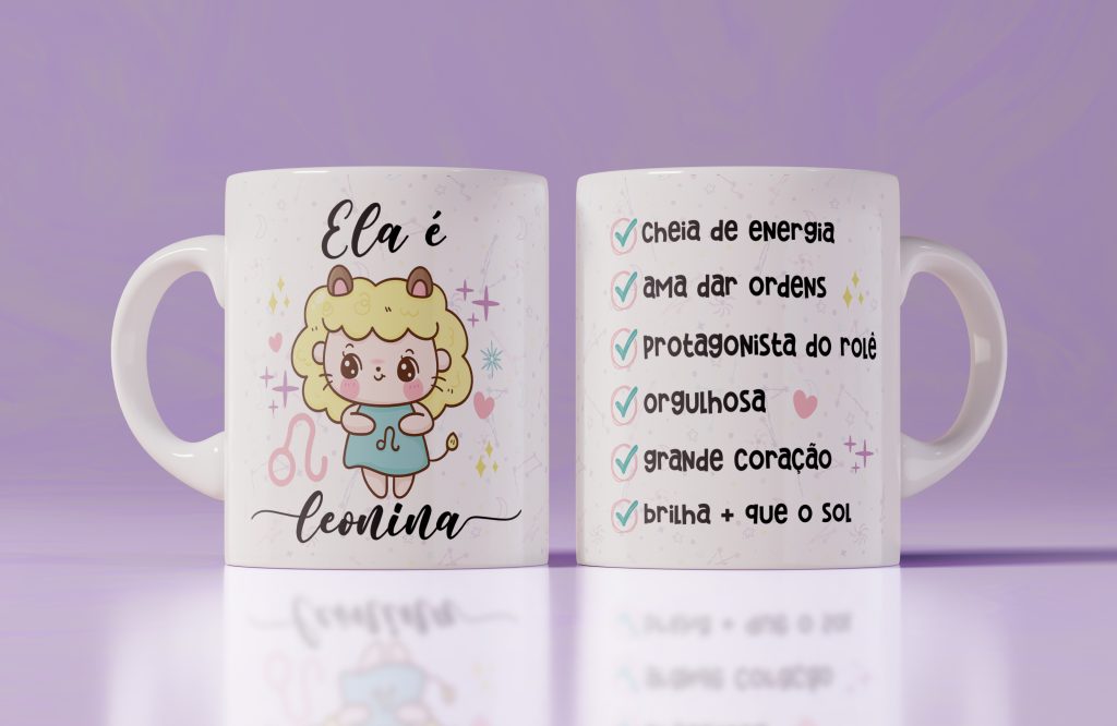 Caneca - Ela é Leonina