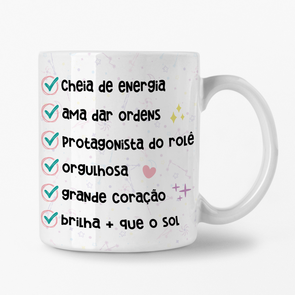 Caneca - Ela é Leonina