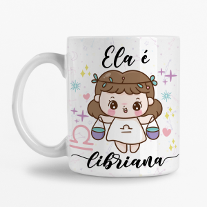 Caneca - Ela é Libriana