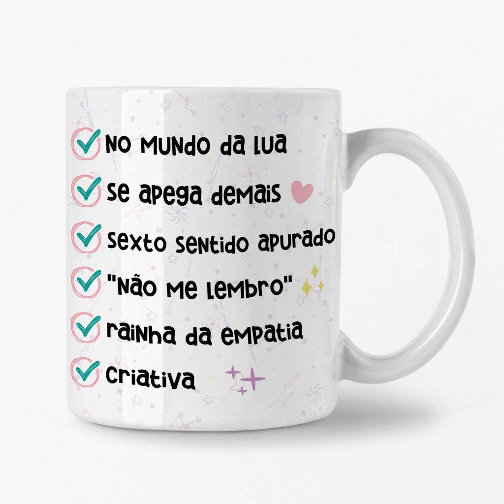 Caneca - Ela é Pisciana