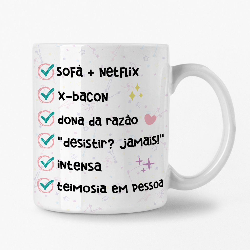 Caneca - Ela é Taurina