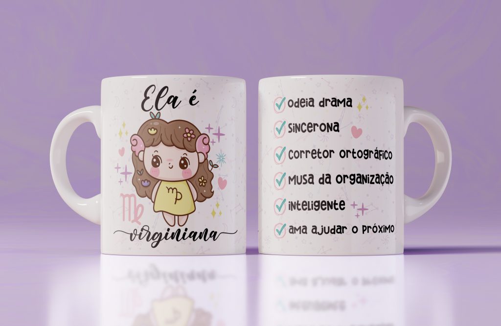Caneca - Ela é Virginiana