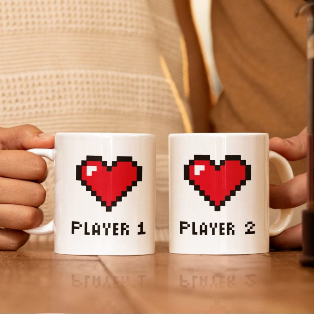 Conjunto Canecas - Player 1 Player 2