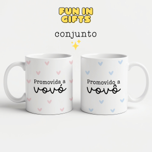 Conjunto - Promovida a Vovó + Promovido a Vovô