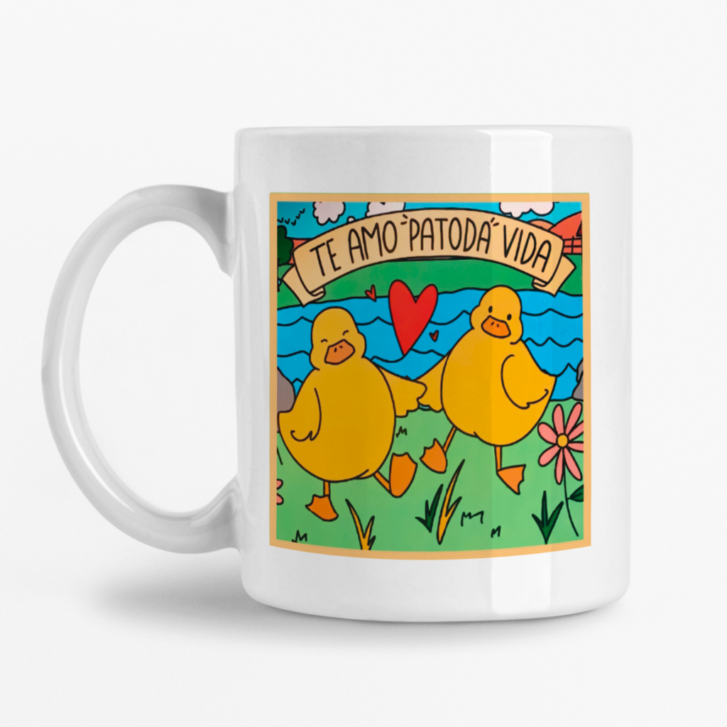 Caneca - Te amo Patoda Vida
