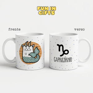 Caneca - Gatinho Signo Capricórnio