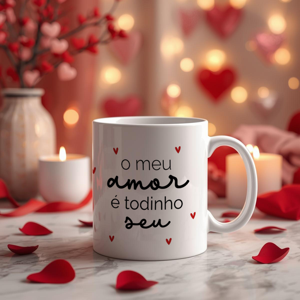 Caneca - O meu amor é todinho seu