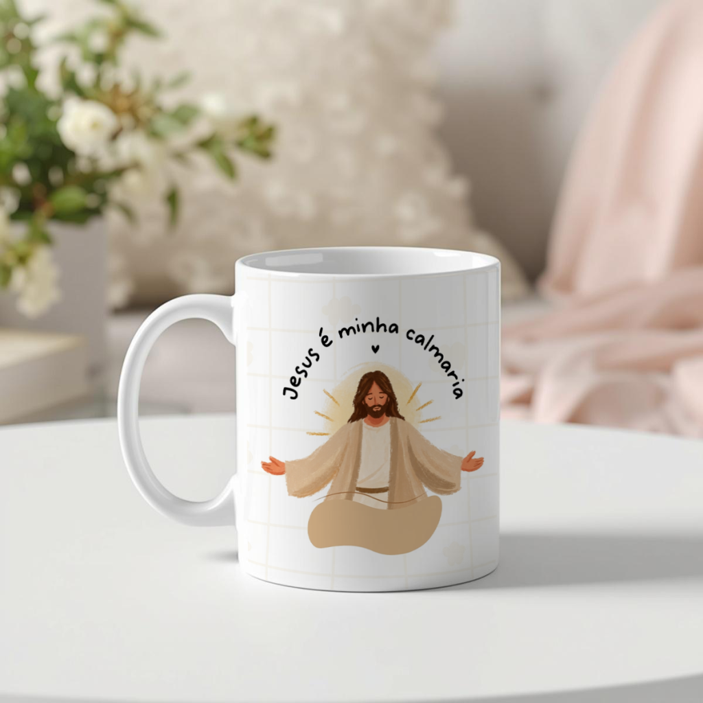 Caneca - Jesus é minha calmaria