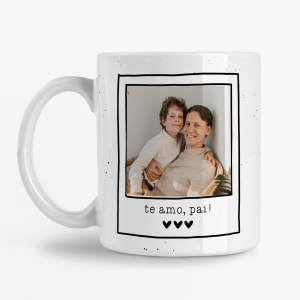 Caneca Personalizada com Foto - Te amo, pai